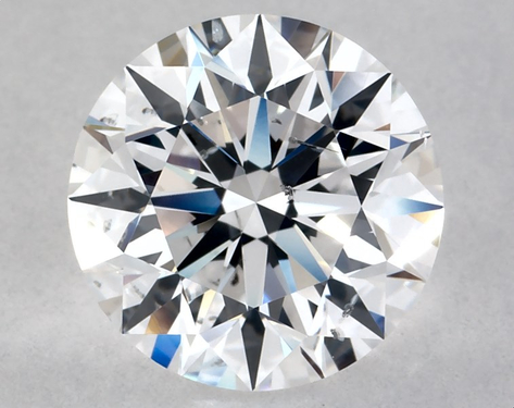 2.01ct Round Cut D SI2 EX-EX-EX GIA