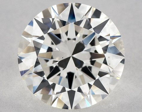 2.01ct Round Cut I SI1 EX-EX-EX GIA