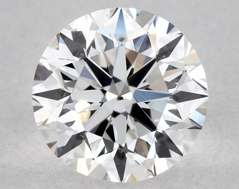 0.81ct Round Cut D SI1 Very_Good-EX-Very_Good GIA