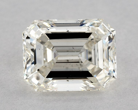 2ct Emerald Cut J SI1 EX-Very_Good GIA
