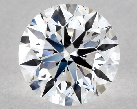 0.7ct Round Cut D SI1 EX-EX-EX GIA