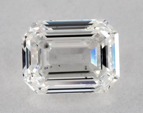 1.01ct Emerald Cut F SI1 Very_Good-Very_Good GIA