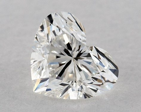 0.82ct Heart Cut F VS2 EX-Very_Good GIA