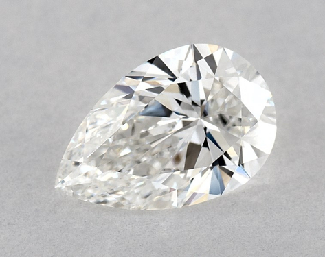 0.93ct Pear Cut F VVS1 EX-EX GIA