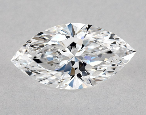 1.01ct Marquise Cut D SI1 EX-EX GIA
