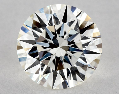 2.14ct Round Cut I SI1 EX-EX-EX GIA