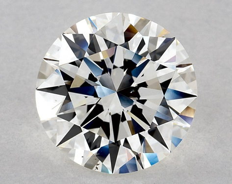 3.22ct Round Cut H VS2 EX-EX-EX GIA