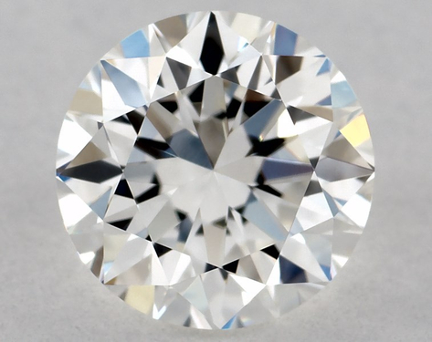 0.9ct Round Cut H VVS2 Very_Good-EX-EX GIA