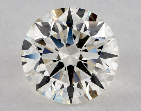 2.5ct Round Cut I SI2 EX-EX-EX GIA