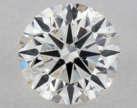 0.7ct Round Cut H SI1 Very_Good-EX-Very_Good GIA