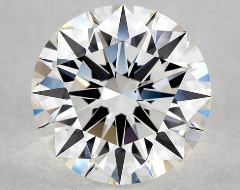 2.04ct Round Cut H VS1 EX-EX-EX GIA