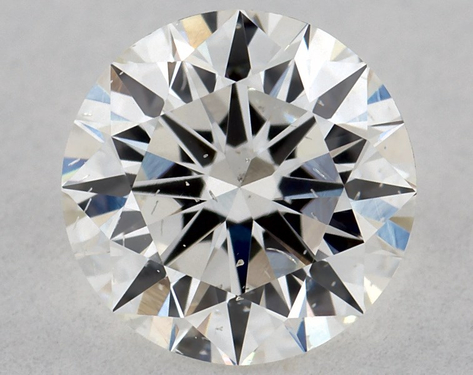 0.72ct Round Cut F SI2 EX-EX-EX GIA