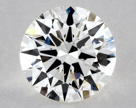 1.63ct Round Cut H SI1 EX-EX-EX GIA