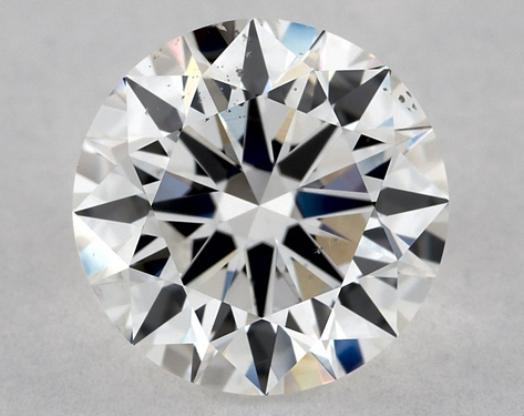 1.58ct Round Cut F SI1 EX-EX-EX GIA