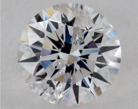 0.71ct Round Cut E I2 EX-Very_Good-Very_Good GIA