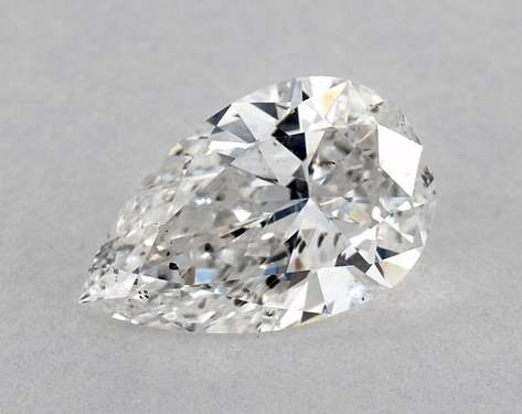 0.7ct Pear Cut D SI1 Very_Good-Very_Good GIA