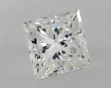 1.73ct Princess Cut H SI1 EX-Very_Good GIA