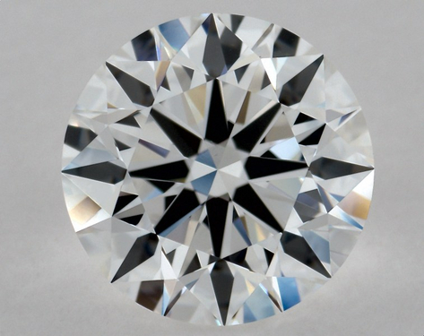 1.71ct Round Cut D VVS2 EX-EX-EX GIA
