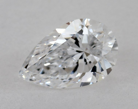 0.73ct Pear Cut D VS1 EX-G GIA