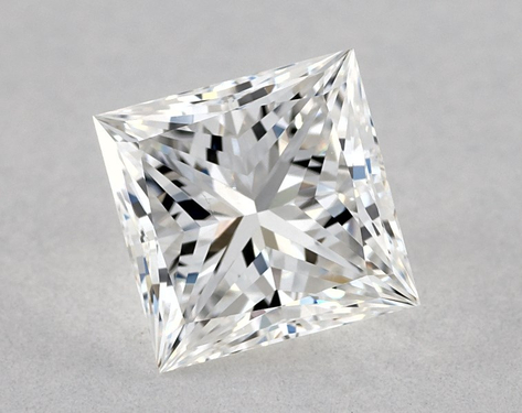 1ct Princess Cut F SI1 Very_Good-Very_Good GIA