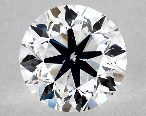 0.7ct Round Cut D SI1 G-Very_Good-Very_Good GIA