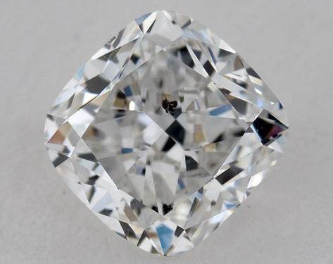 1.01ct Cushion Cut F SI2 EX-G GIA
