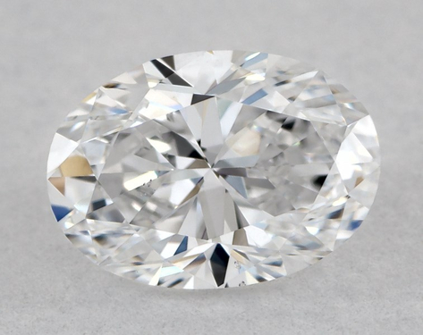 0.71ct Oval Cut D SI1 Very_Good-G GIA