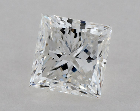 0.7ct Princess Cut F I1 Very_Good-G GIA
