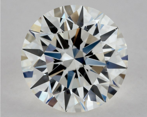 1ct Round Cut H SI1 EX-EX-Very_Good GIA
