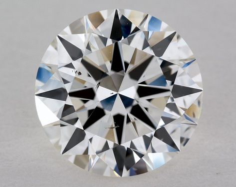 3.01ct Round Cut G SI1 EX-EX-EX GIA