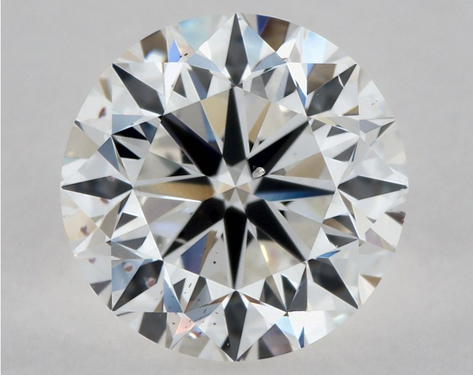 1.52ct Round Cut F SI1 Very_Good-Very_Good-Very_Good GIA