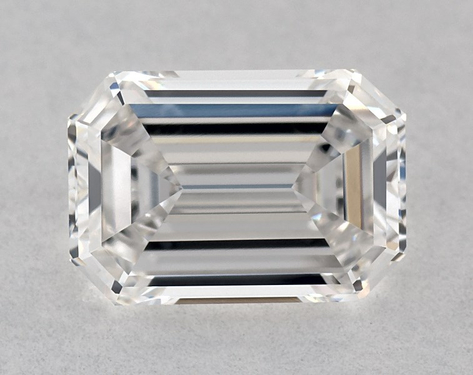 1.01ct Emerald Cut F VVS2 G-Very_Good GIA