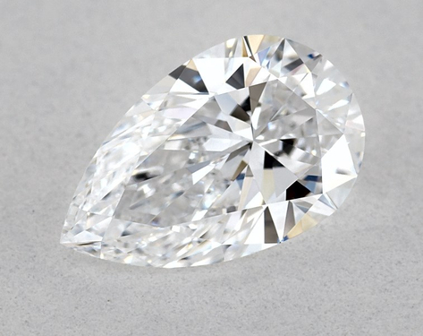 0.8ct Pear Cut D VVS2 EX-Very_Good GIA