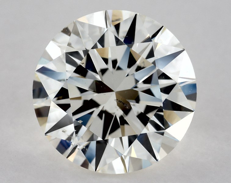 2.02ct Round Cut J SI1 EX-EX-EX GIA