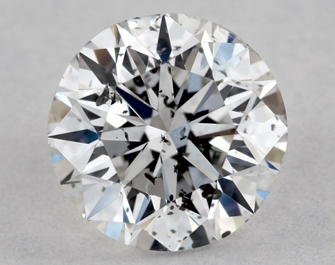 0.7ct Round Cut E I1 Very_Good-EX-Very_Good GIA