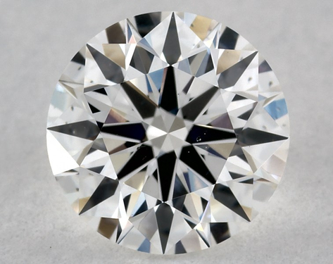 0.7ct Round Cut E VS2 EX-EX-EX GIA