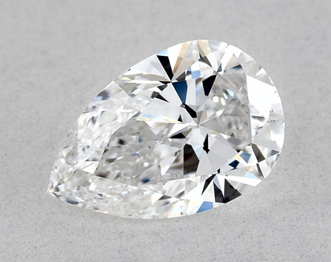 0.72ct Pear Cut D VS2 Very_Good-Very_Good GIA