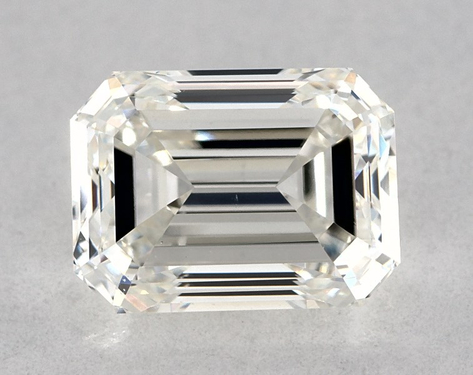 1ct Emerald Cut J SI1 Very_Good-Very_Good GIA