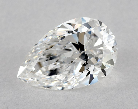2.01ct Pear Cut D VS2 EX-EX GIA