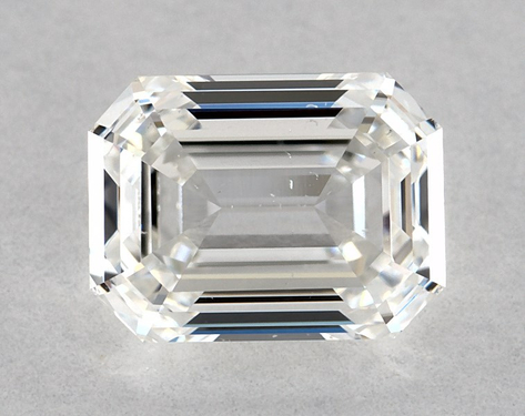 0.9ct Emerald Cut F VS2 EX-EX GIA