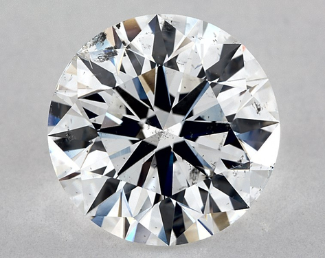 5.05ct Round Cut E SI2 EX-EX-EX GIA