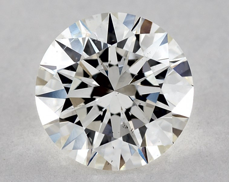 1.34ct Round Cut G SI1 EX-EX-EX GIA