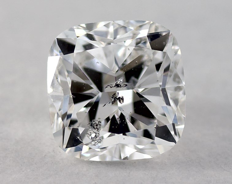 0.76ct Cushion Cut E I1 EX-Very_Good GIA