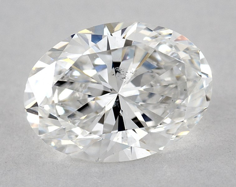 1.61ct Oval Cut D SI1 EX-Very_Good GIA