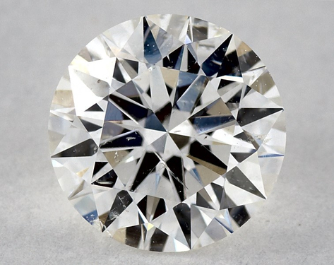 1.08ct Round Cut I SI2 EX-EX-EX GIA