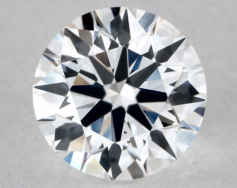 0.9ct Round Cut D VS2 EX-EX-EX GIA