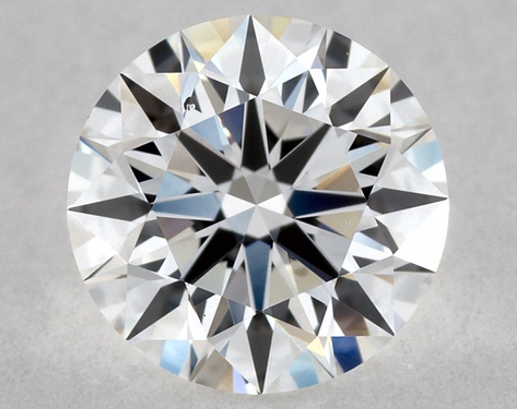 0.7ct Round Cut D VS2 EX-EX-EX GIA