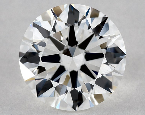 1.5ct Round Cut F VS1 EX-EX-EX GIA