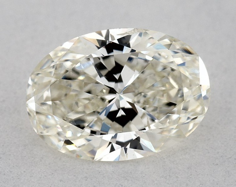 1.01ct Oval Cut J SI2 EX-EX GIA