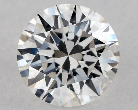 1.01ct Round Cut F SI2 EX-EX-EX GIA